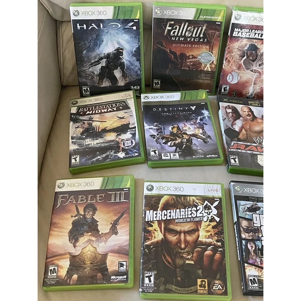 Lot Of 18 Xbox 360 Games